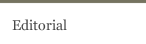 Editorial